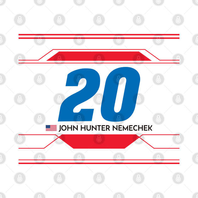 John Hunter Nemechek #20 2023 NASCAR Design by AR Designs 