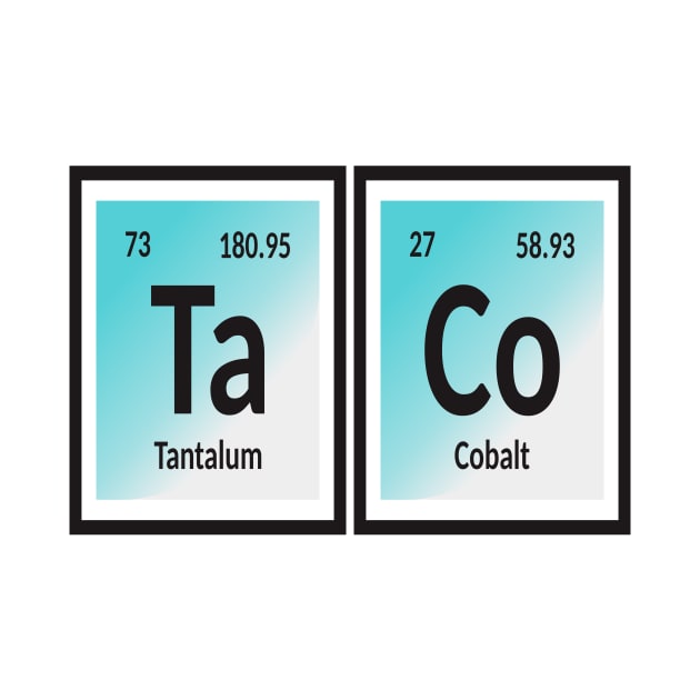 Taco | Periodic Table of Elements by Maozva-DSGN