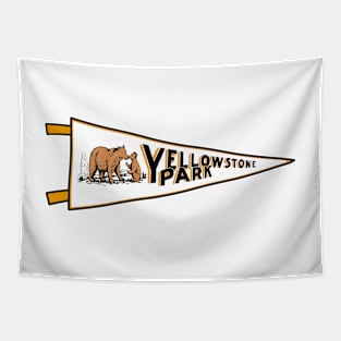 Yellowstone National Park Pennant Tapestry