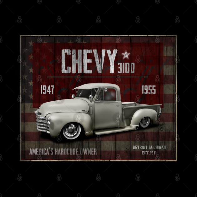 Classic Chevy 3100 by hardtbonez