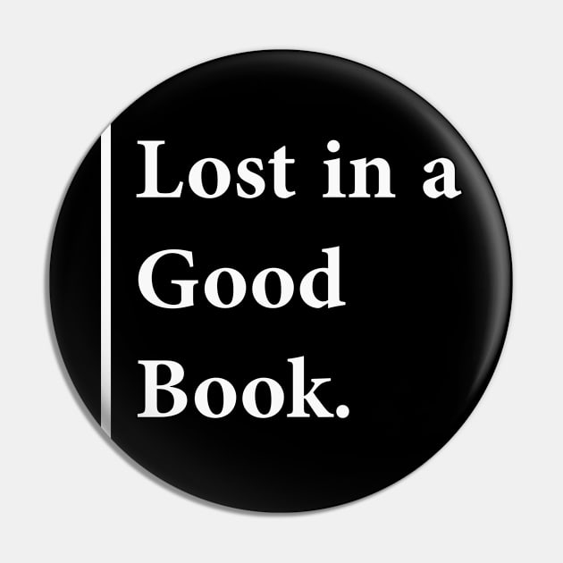 Lost in a good book Pin by FunkyFarmer26