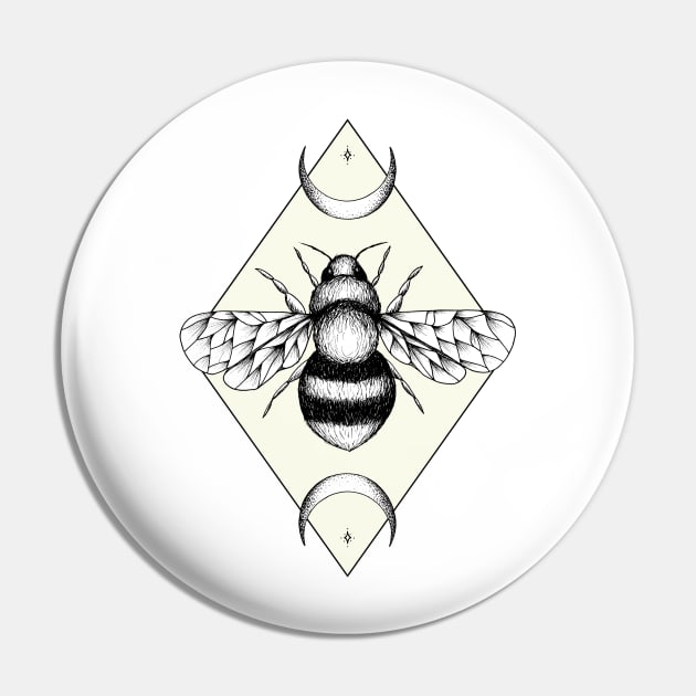 Bee Confident Pin by Barlena