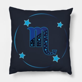 Zodiac Astrology Scorpio Pillow