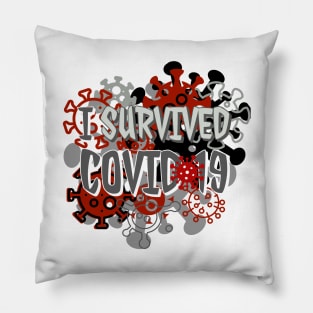 I Survived COVID-19! Pillow