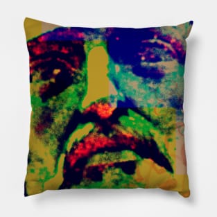 Jesus In Colors Pillow