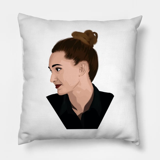 Joy Harper Pillow by sapb-artwork