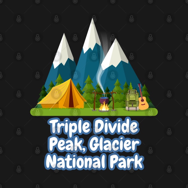 Triple Divide Peak, Glacier National Park by Canada Cities