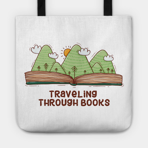 Discover traveling through books - Book - Totes