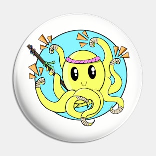 Octopus Monk - Dungeons and Dragons Pin