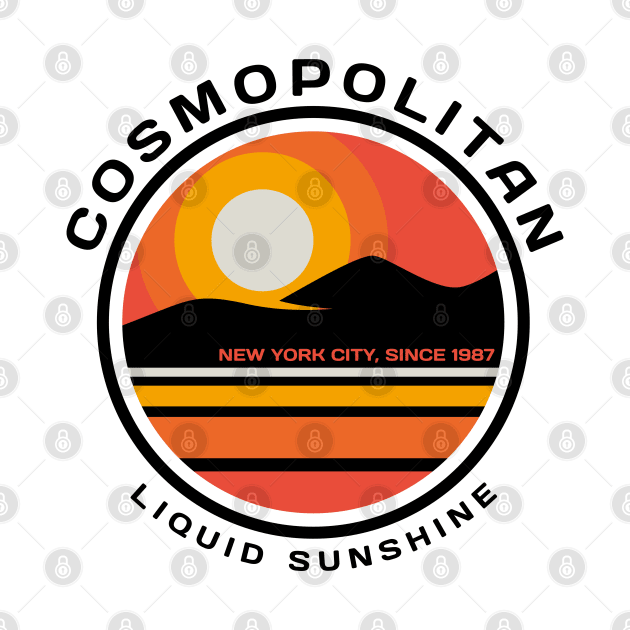 Cosmopolitan - Liquid sunshine 1987 by All About Nerds