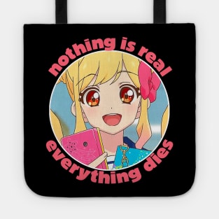 Nothing Is Real / Nihilist Anime Design Tote