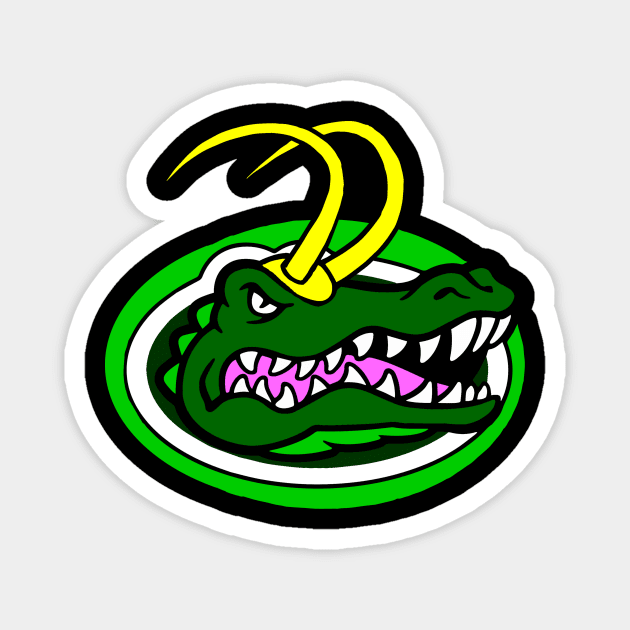 loki gators 2 Magnet by JonathanGrimmArt