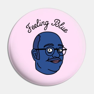 Feeling Blue Pin