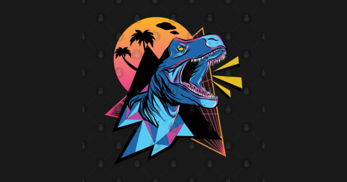 blue and t rex