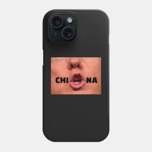 Funny Donald Trump Saying CHINA Facemask Political Humor Phone Case