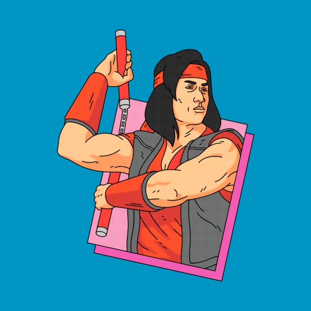 Mortal Kombat - Liu Kang by BryanWestArt