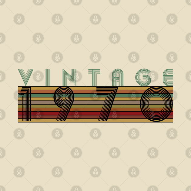 Discover vintage 1970 - Vintage 1970 - T-Shirt