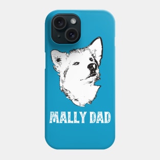 Alaskan Malamute Dad Phone Case