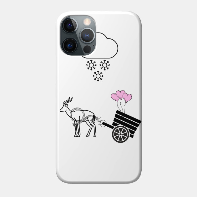 gazelle gift - Winter And Christmas Gifts - Phone Case
