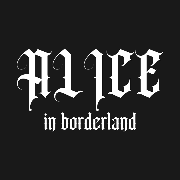 Alice in borderland title white by CERA23