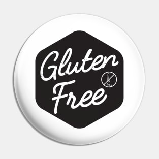 Gluten Free Hexagon T Shirt Pin