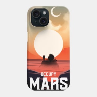 Occupy Mars Retro Phone Case