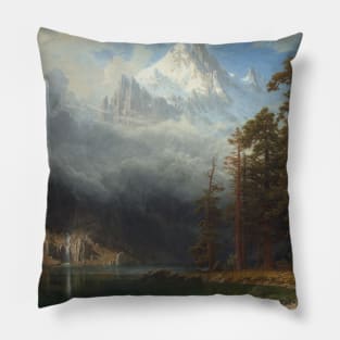 Mount Corcoran by Albert Bierstadt Pillow