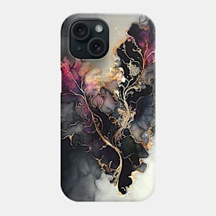 Messy in Love - Abstract Alcohol Ink Resin Art Phone Case