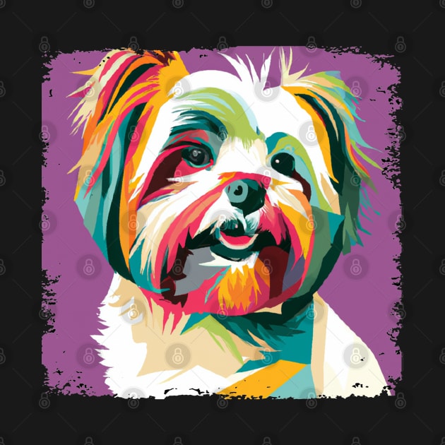 Biewer Terrier Pop Art - Dog Lover Gifts by PawPopArt