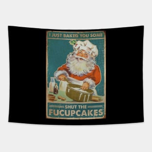 santa fucupcakes Tapestry