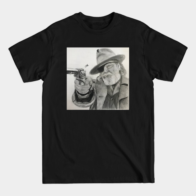 Discover Cowboy Drawing - True Grit - T-Shirt