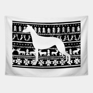 Fairisle Whippet Tapestry