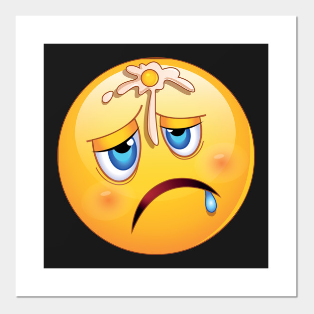 Egg On Your Face Emoji Emoticons Posters And Art Prints 830355 1
