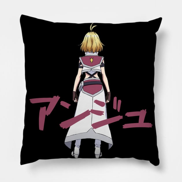 Angelise Ikaruga Misurugi - Cross Ange Pillow by hageru.co