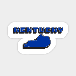 Kentucky 8 Bit Gaming Magnet