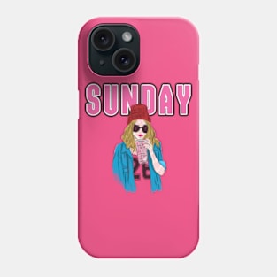 Sunday Girl Phone Case