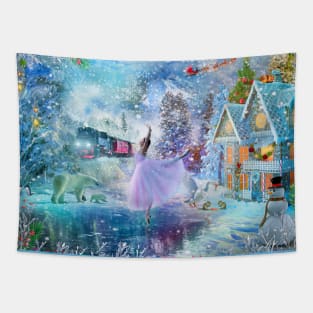 Winter Wonderland Revised Dress Tapestry