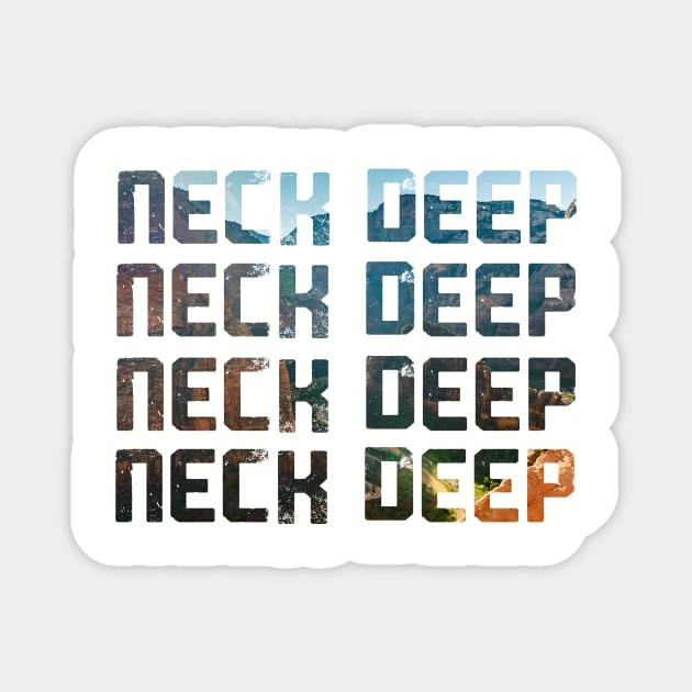 Neck Deep Magnet by Adventum Design