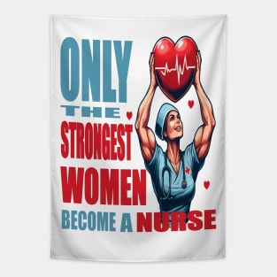 Empowered Women Nurses Tapestry