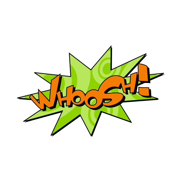 Cartoon Comic Book Whoosh Design by markmurphycreative