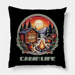 Cabin life Pillow