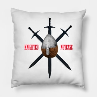 Knighted Nutcase Pillow