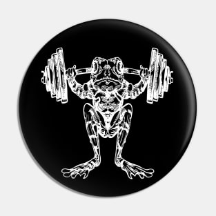 SEEMBO Frog Weight Lifting Barbells Fitness Gym Lift Workout Pin