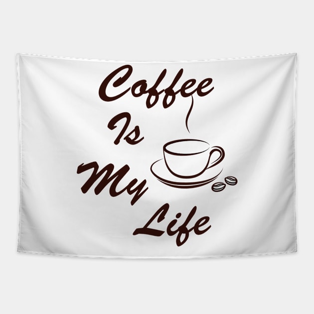 Coffee lovers Tapestry by ZOZO