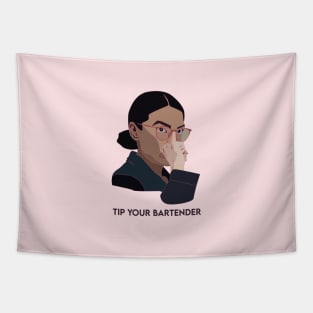 AOC - Tip Your Bartender Tapestry