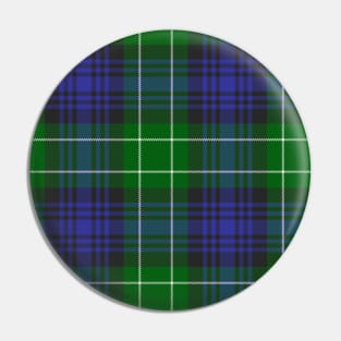 Abercrombie Clan Scottish Plaid Tartan Pattern Pin