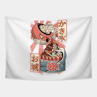 Japanese ice cream and radiant teapot Tapestry