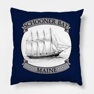 Schooner Bay - The Ghost and Mrs. Muir Pillow