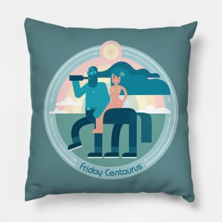 Friday Centaur Johnny and Mary Jane Pillow