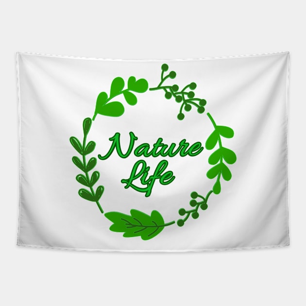 Nature Life Tapestry by FromBerlinGift